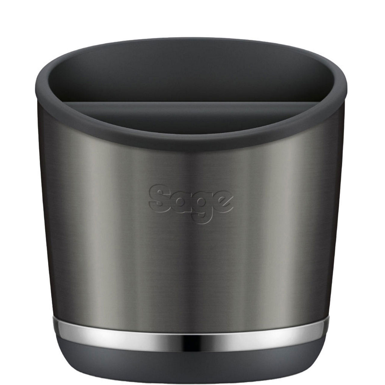 The Knock Box 20 - Black Stainless Steel