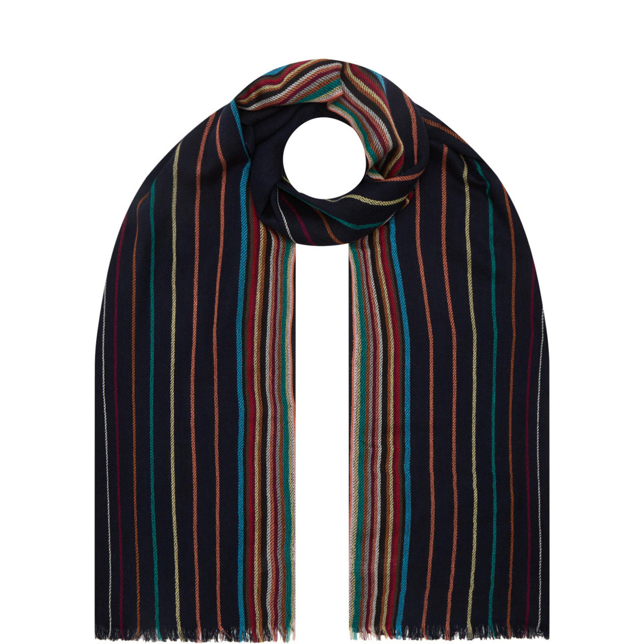 Gradient Striped Scarf