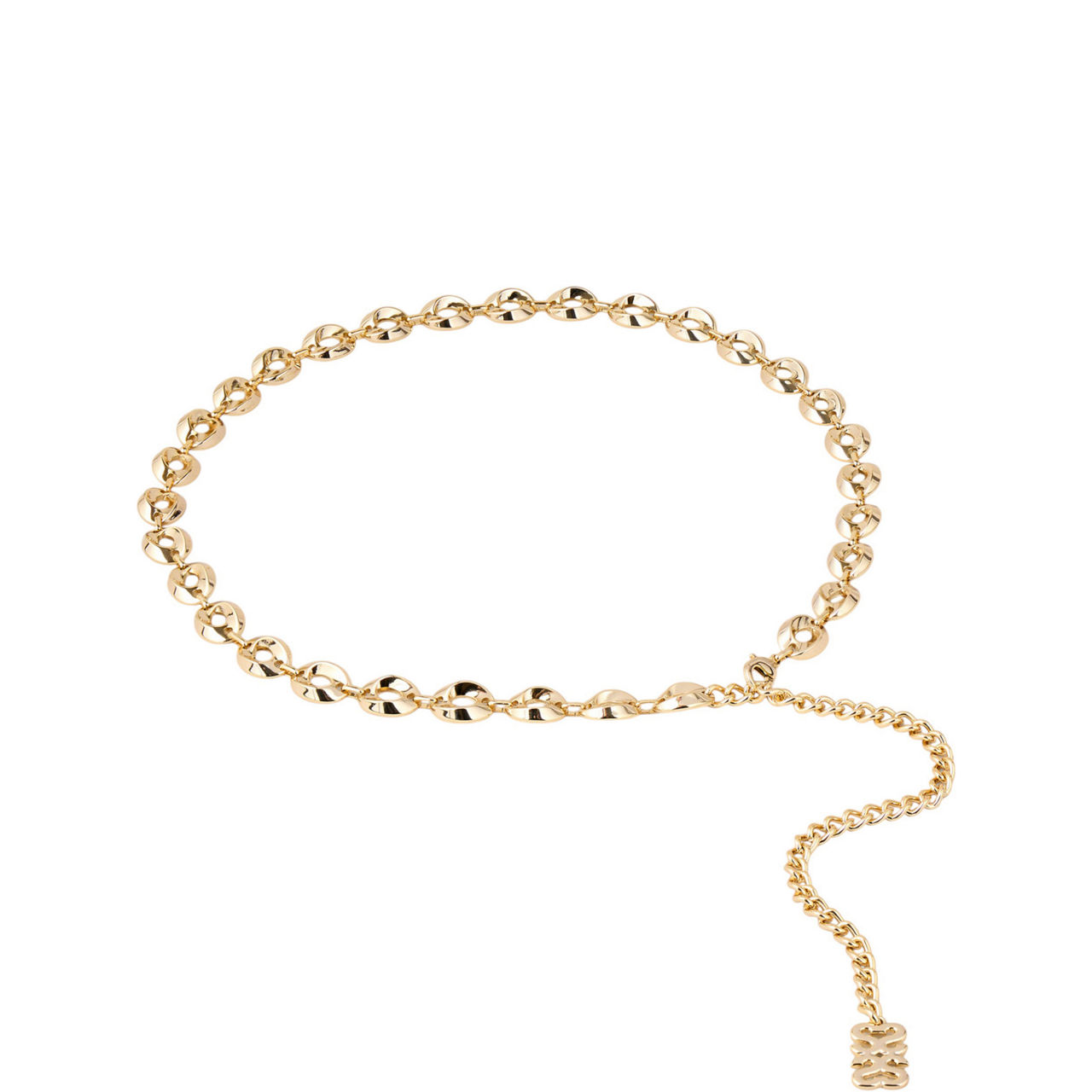 Gold-Tone Chain Belt