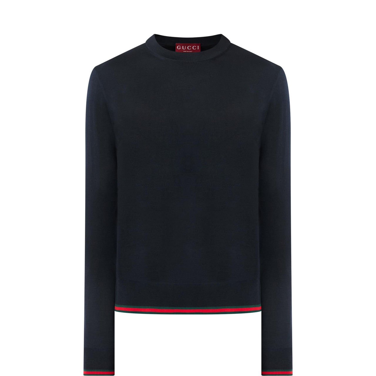 Web Stripe Logo Sweater