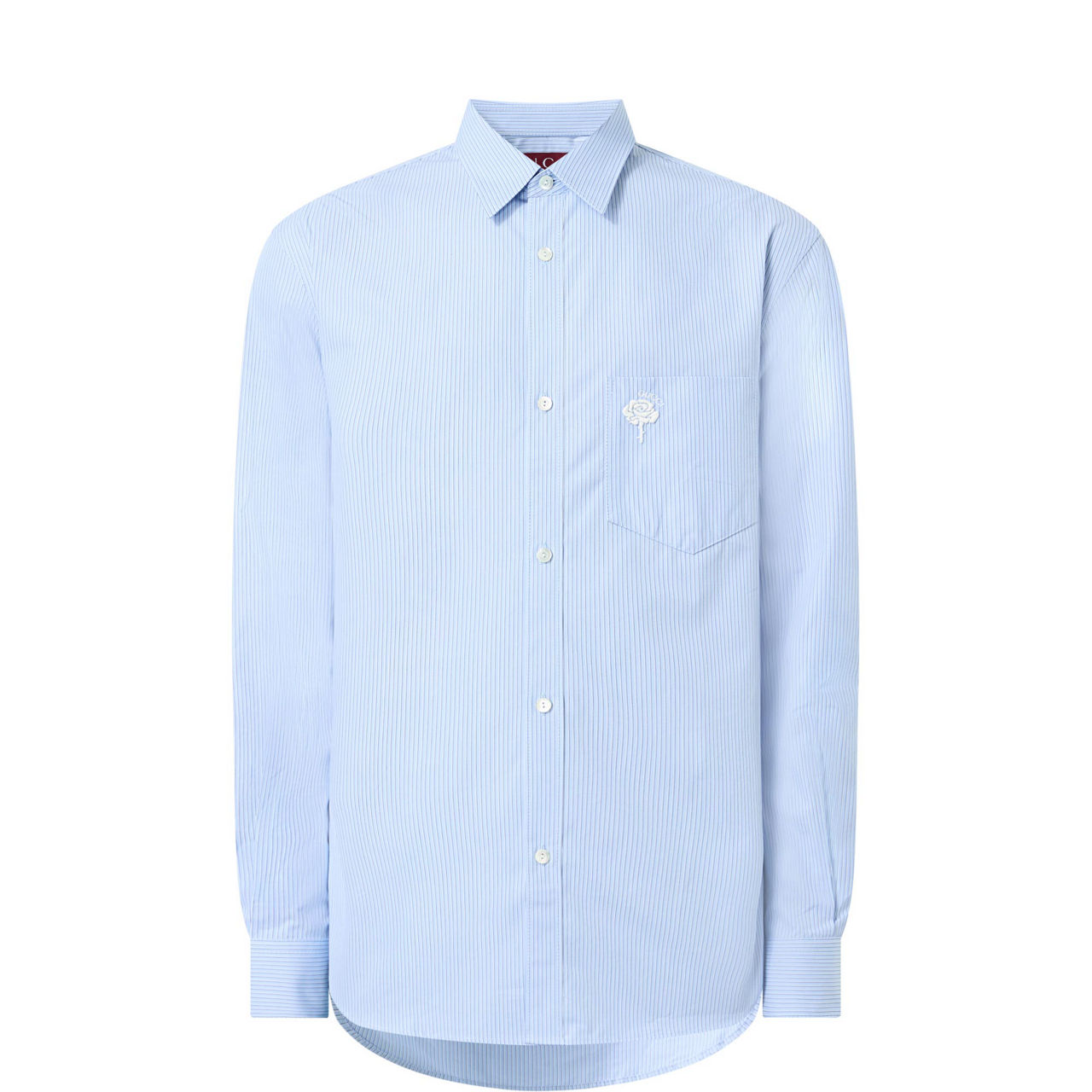 Pinstriped Casual Shirt