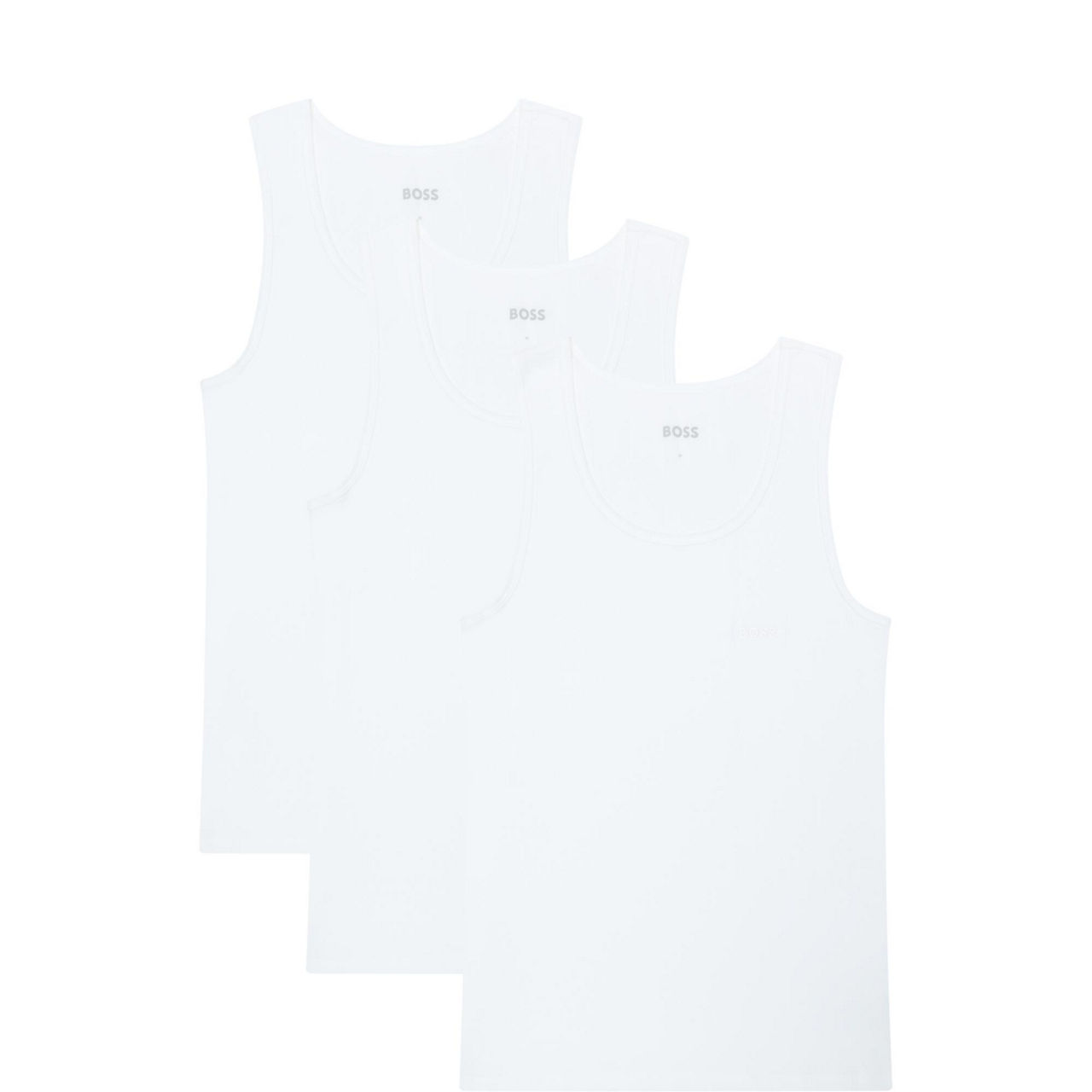 Three-Pack Ribbed Tank Top