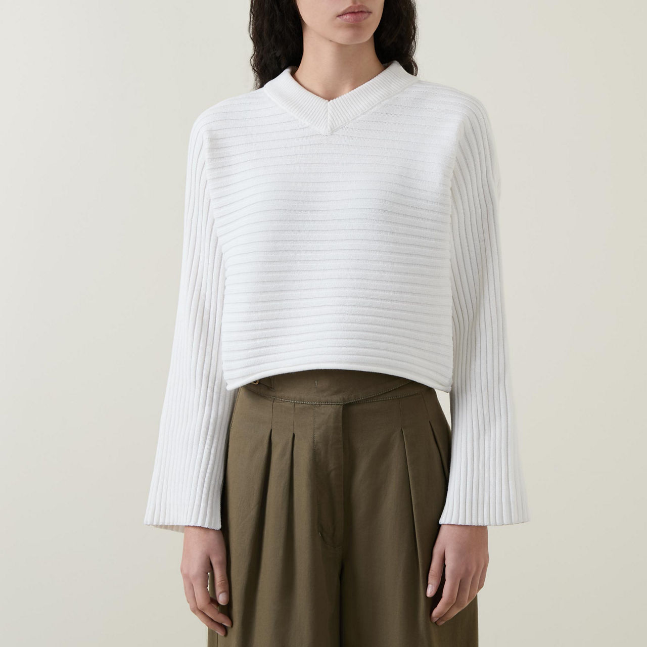 Zola Striped Cropped Sweater Zola Striped Cropped Sweater