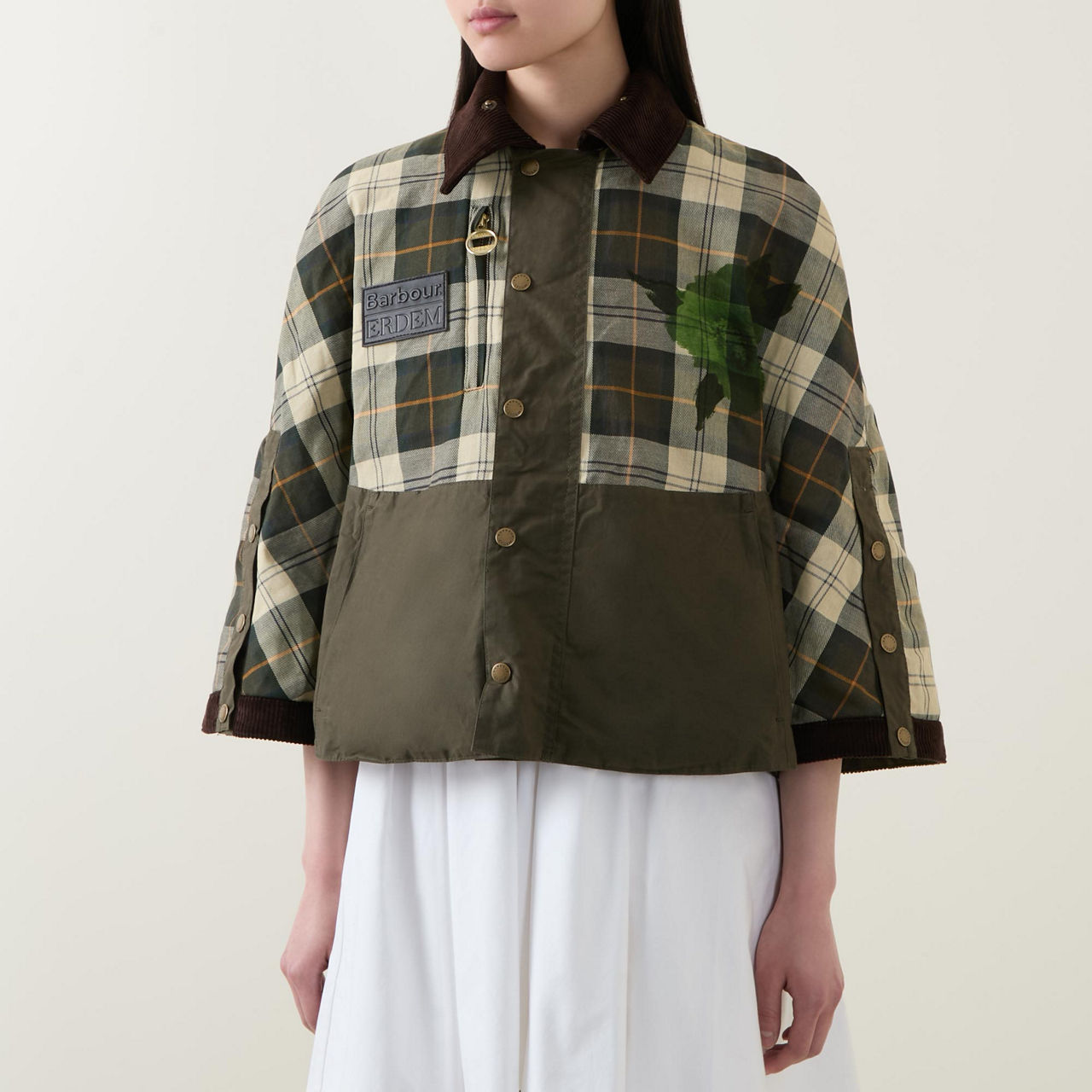 Reversible Clover Showerproof Trapeze Jacket Reversible Clover Showerproof Trapeze Jacket