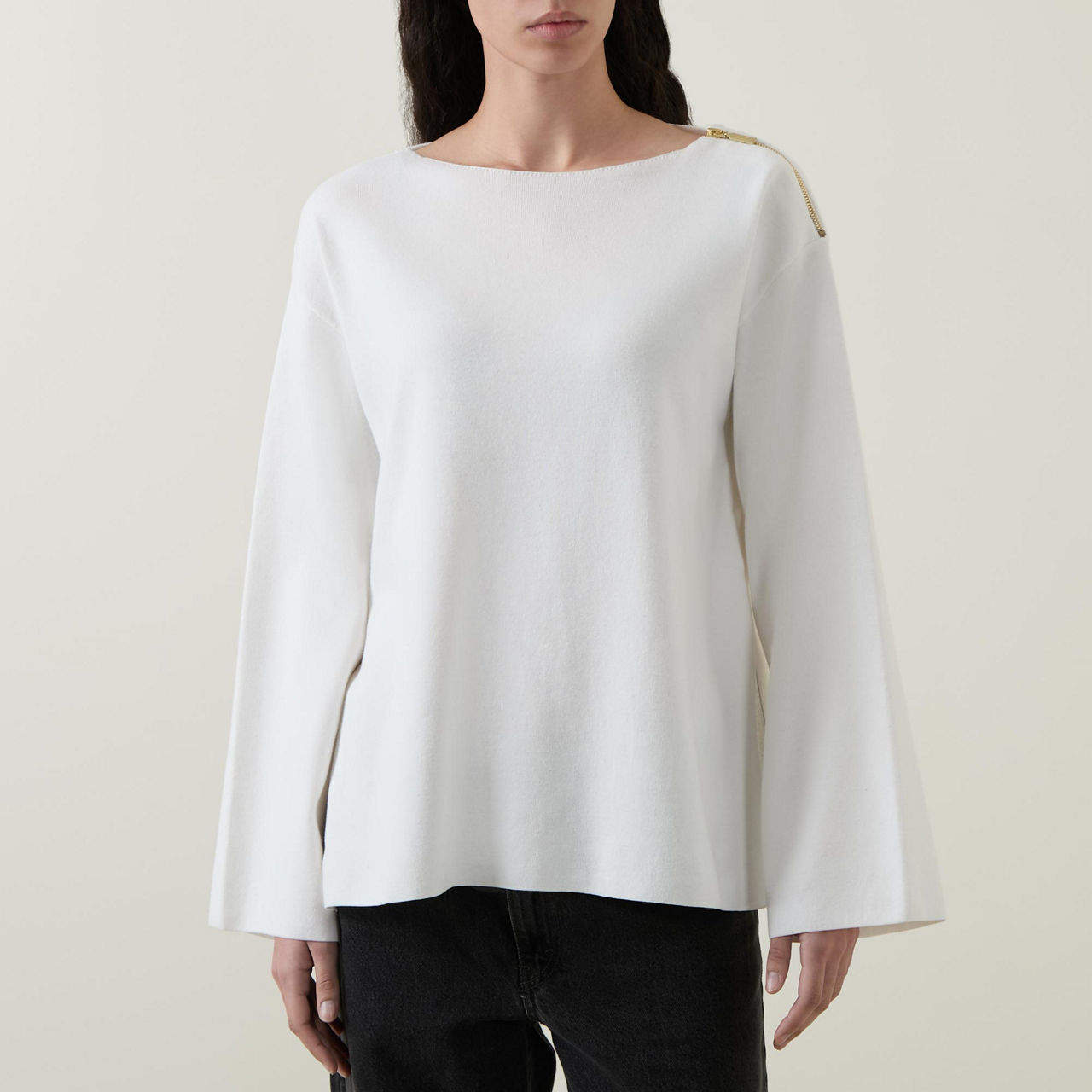 Kyra Button-Detail Sweater Kyra Button-Detail Sweater