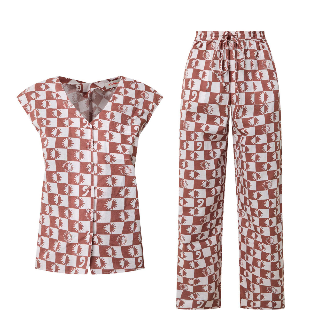 Sandi Printed Pyjama Set