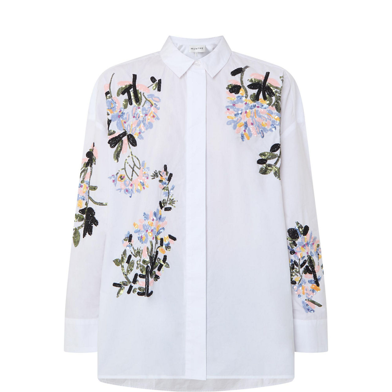 Singus Embellished Floral Shirt