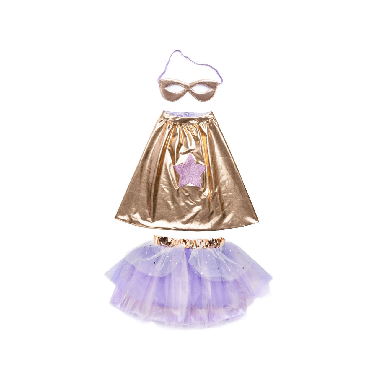 Super-Duper Mask, Cape & Tutu Three-Piece Set Super-Duper Mask, Cape & Tutu Three-Piece Set