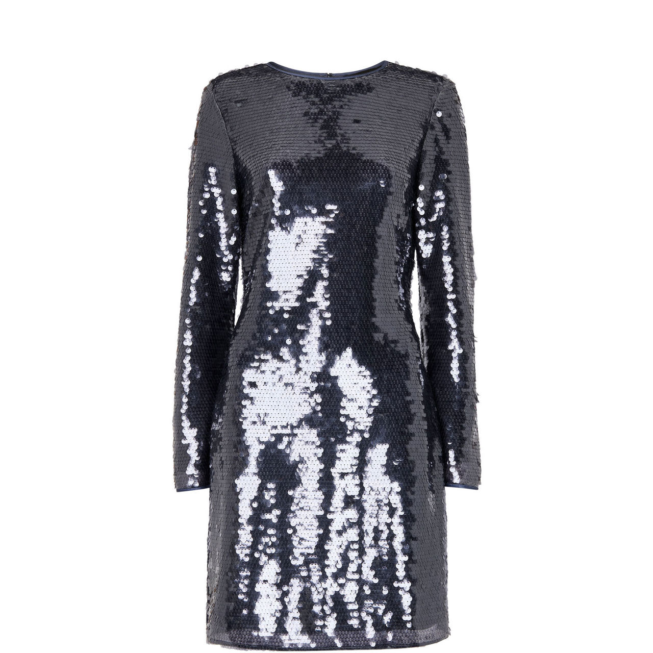 Sequin Mini Shift Dress