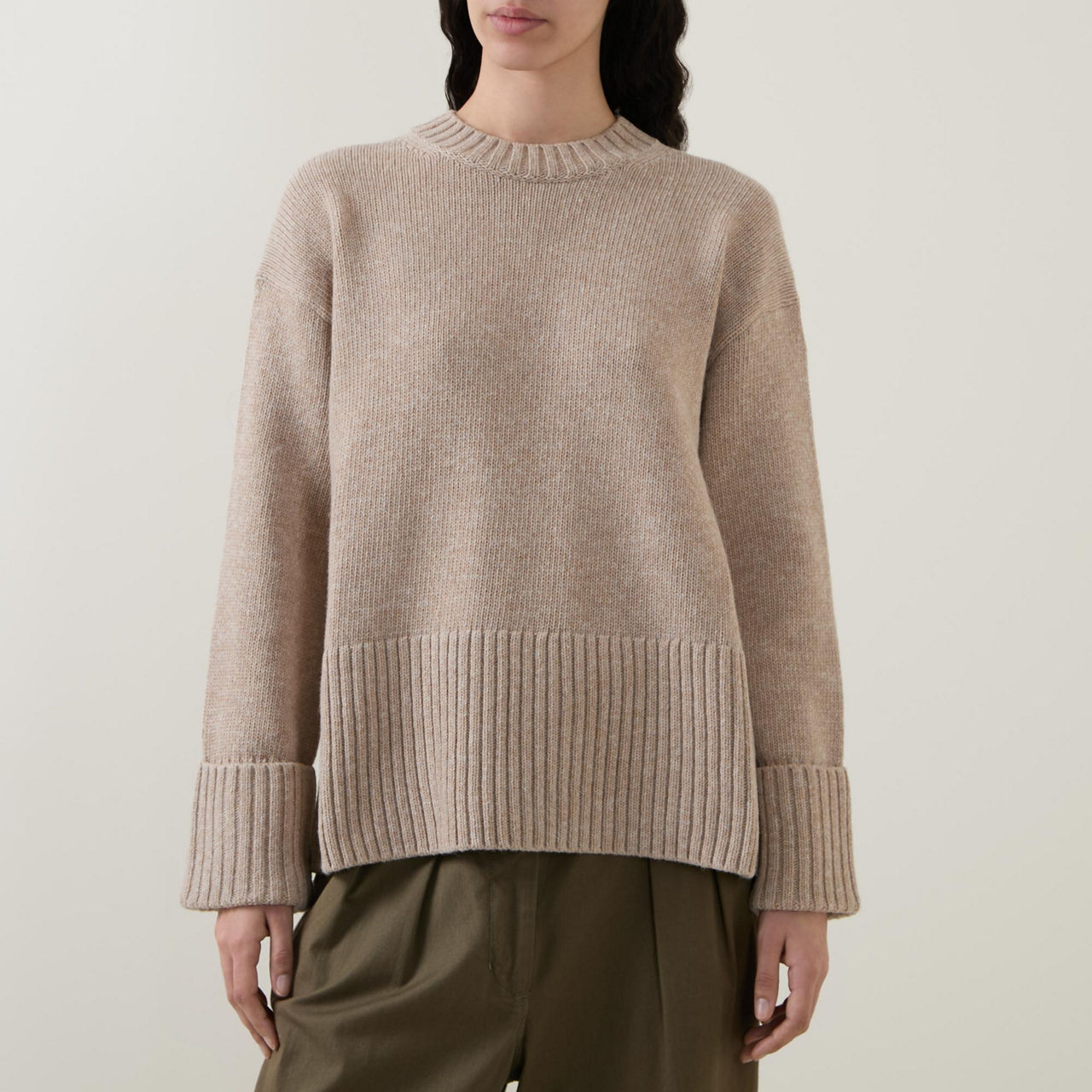 Cassandra Oversized Cuff Sweater Cassandra Oversized Cuff Sweater