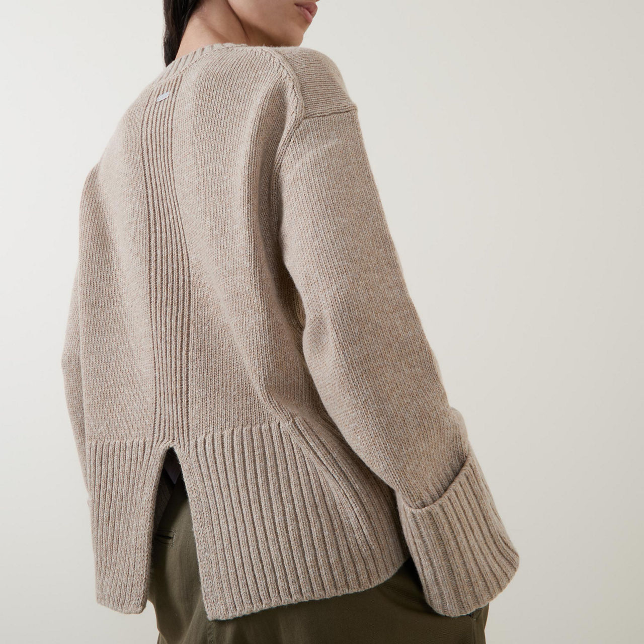 Cassandra Oversized Cuff Sweater Cassandra Oversized Cuff Sweater