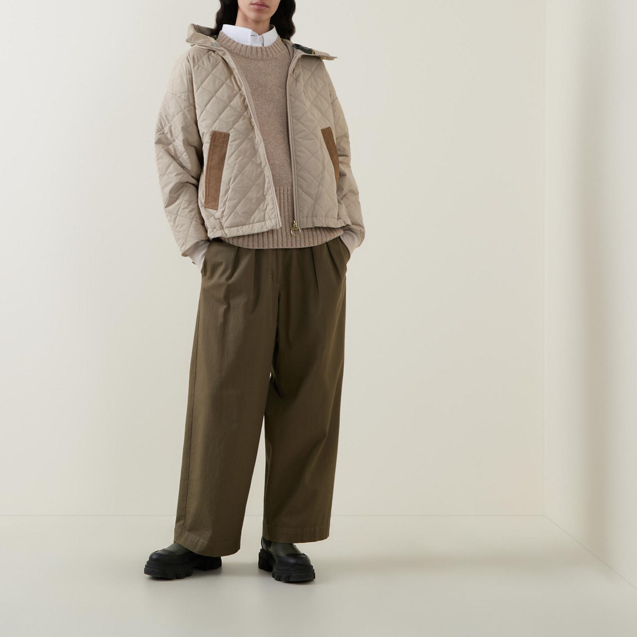 Cassandra Oversized Cuff Sweater Cassandra Oversized Cuff Sweater