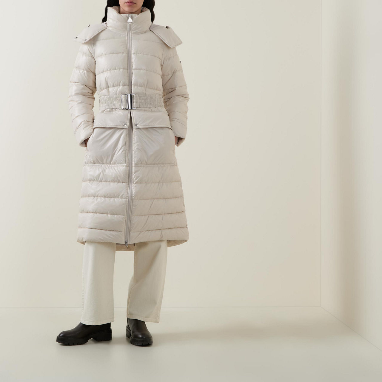 Aisha Belted Quilted Jacket Aisha Belted Quilted Jacket