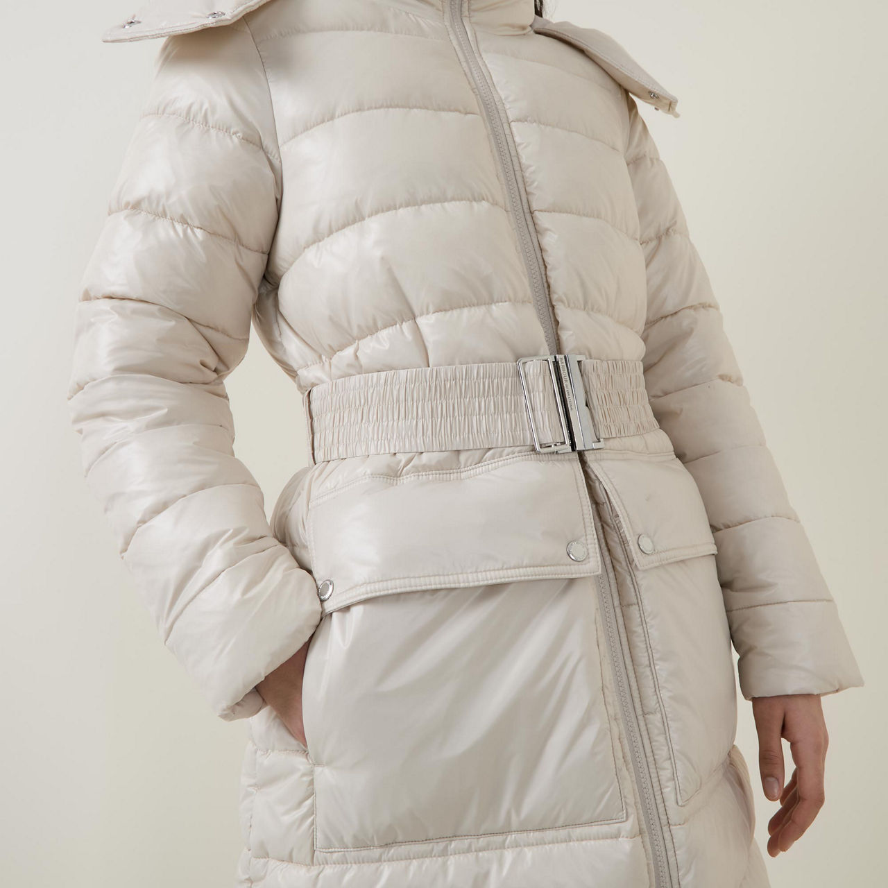 Aisha Belted Quilted Jacket Aisha Belted Quilted Jacket