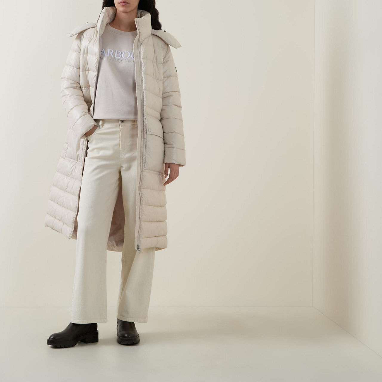 Aisha Belted Quilted Jacket Aisha Belted Quilted Jacket