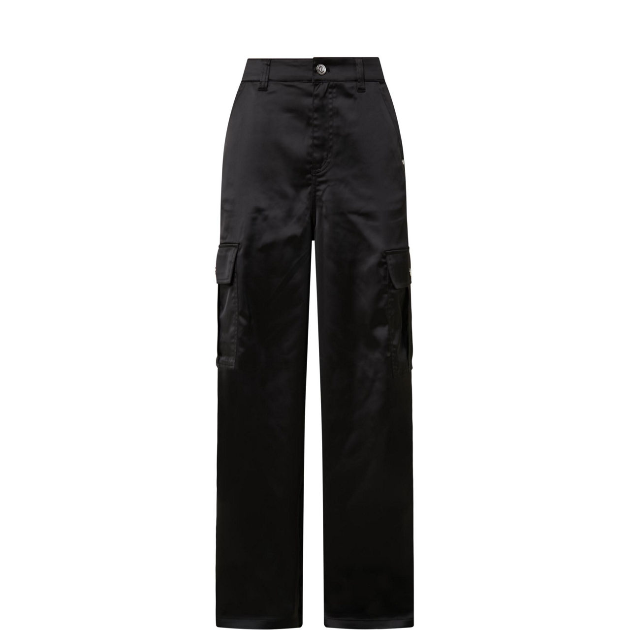 Kaylee Satin Cargo Trousers Kaylee Satin Cargo Trousers