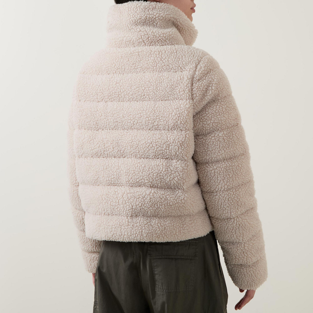 Franchesca Fleece Quilted Jacket Franchesca Fleece Quilted Jacket