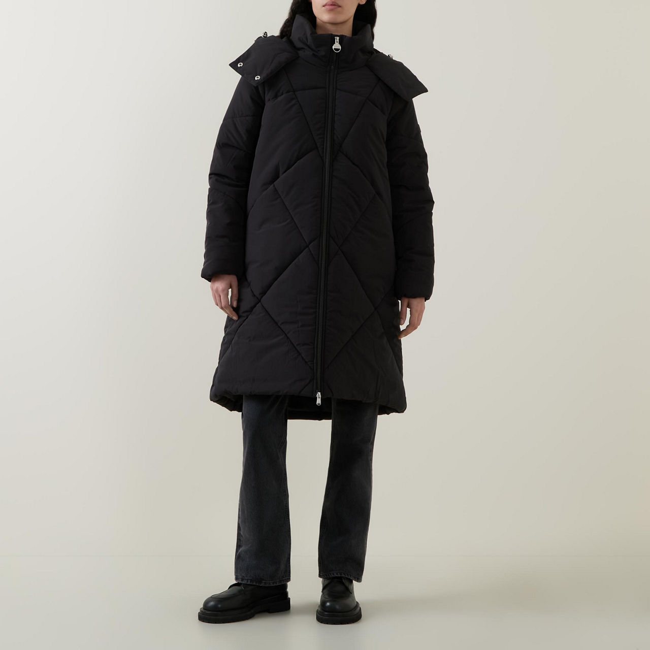 Arabella Longline Quilted Jacket Arabella Longline Quilted Jacket