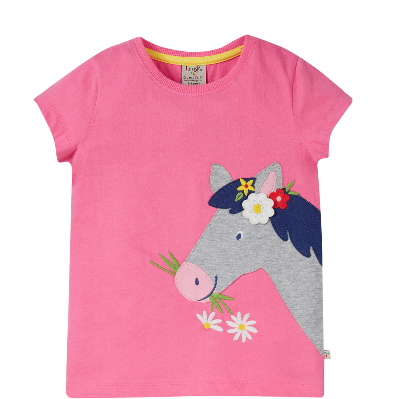 Elise Horse Appliqué T-Shirt