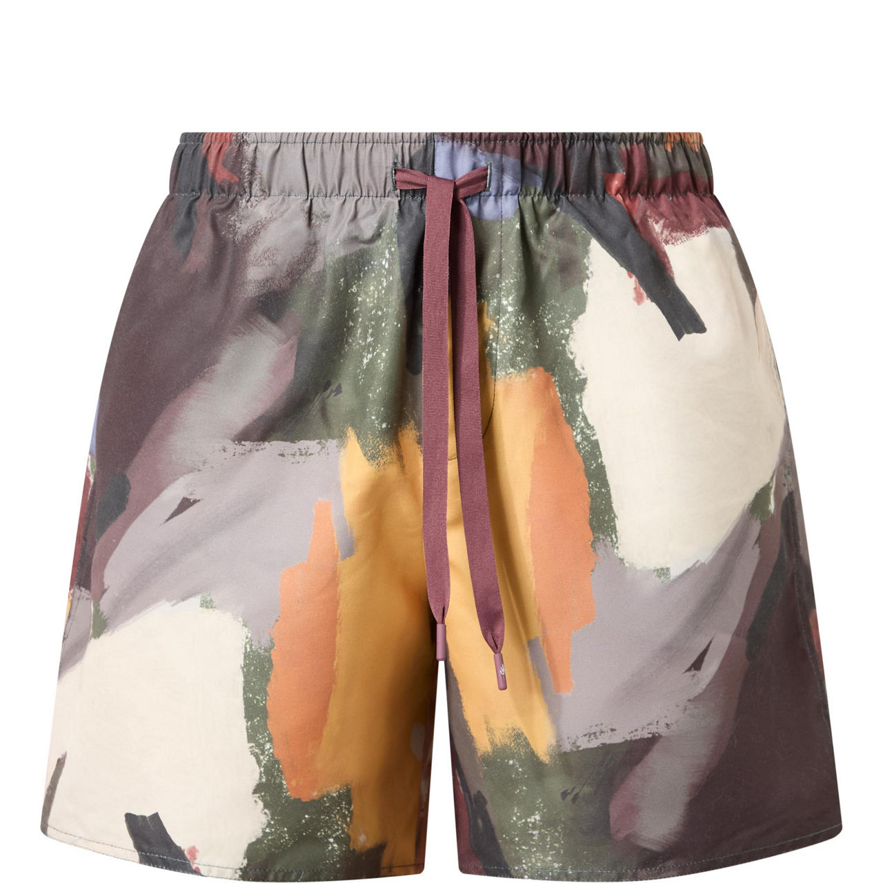 Abstract Print Swim Shorts