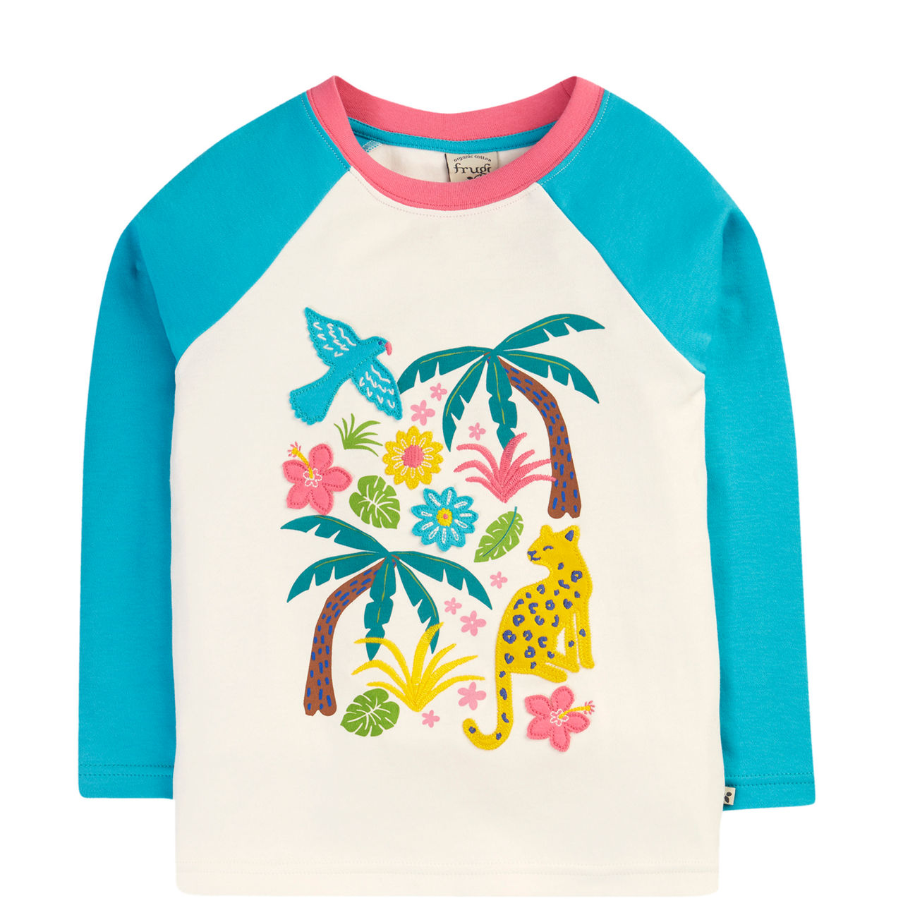 Nikki Raglan Applique Top