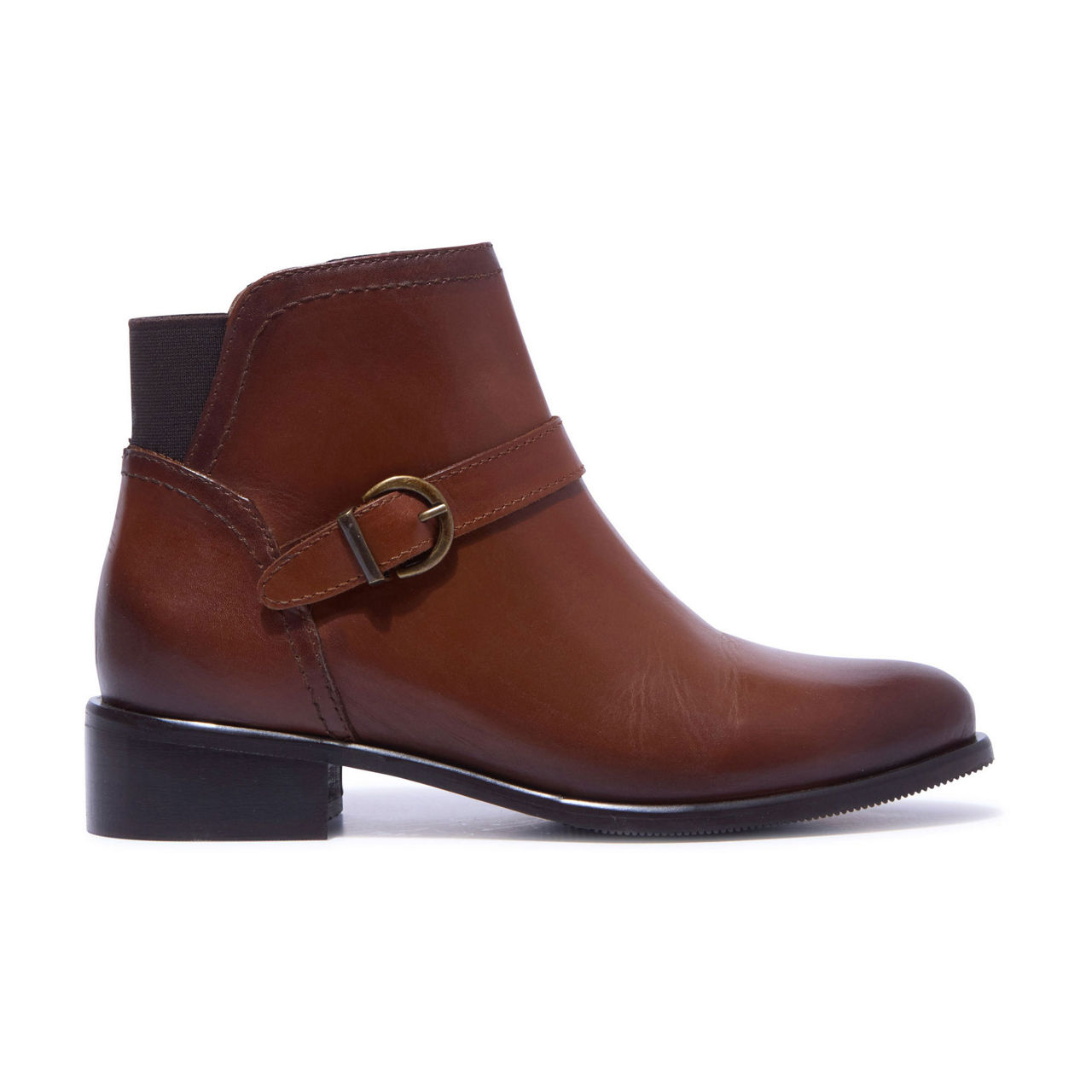 CARL SCARPA Trisette Leather Ankle Boots