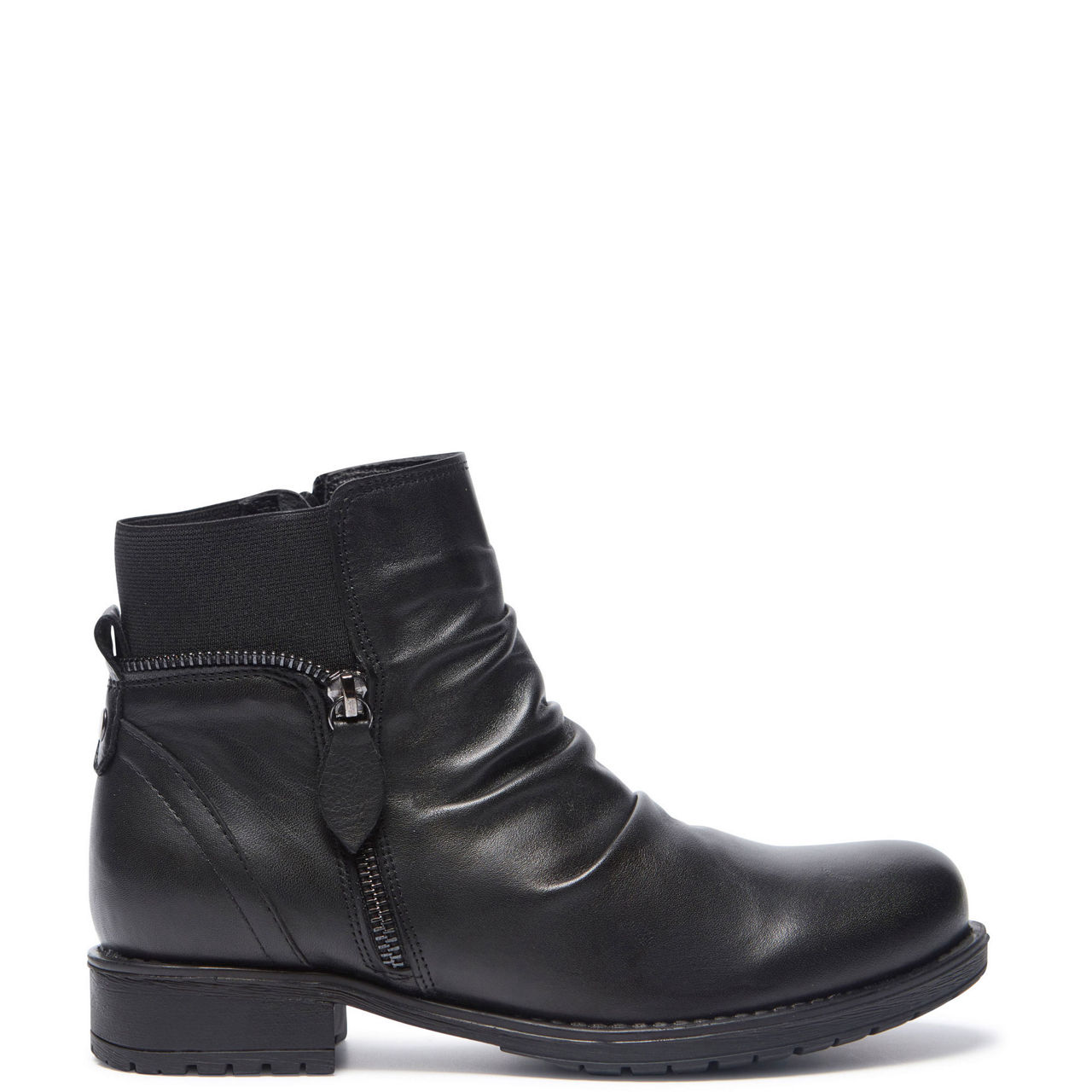 Nataria Leather Ankle Boots