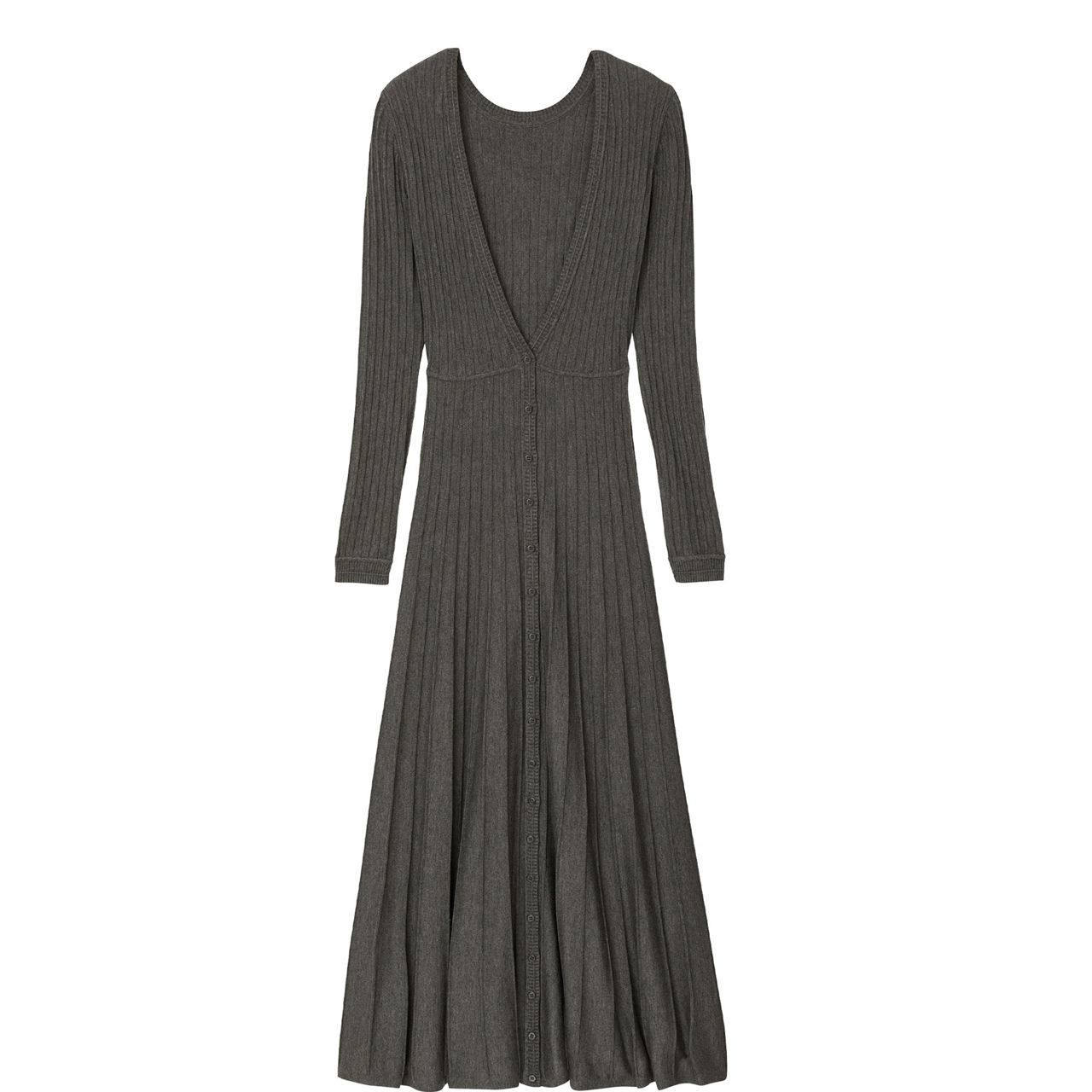 Jazia Pleated Knitted Dress