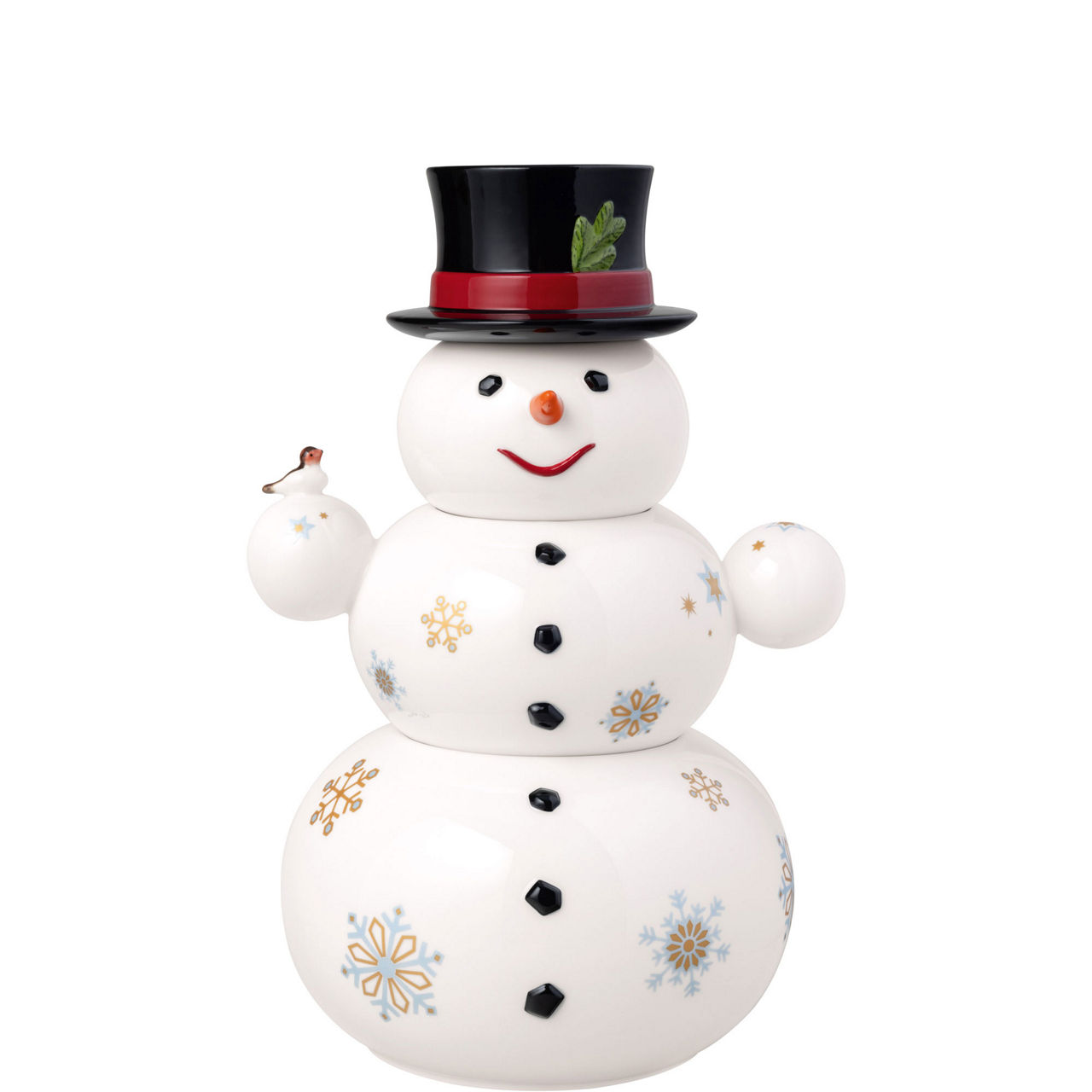 Christmas Memory Snowman Jar