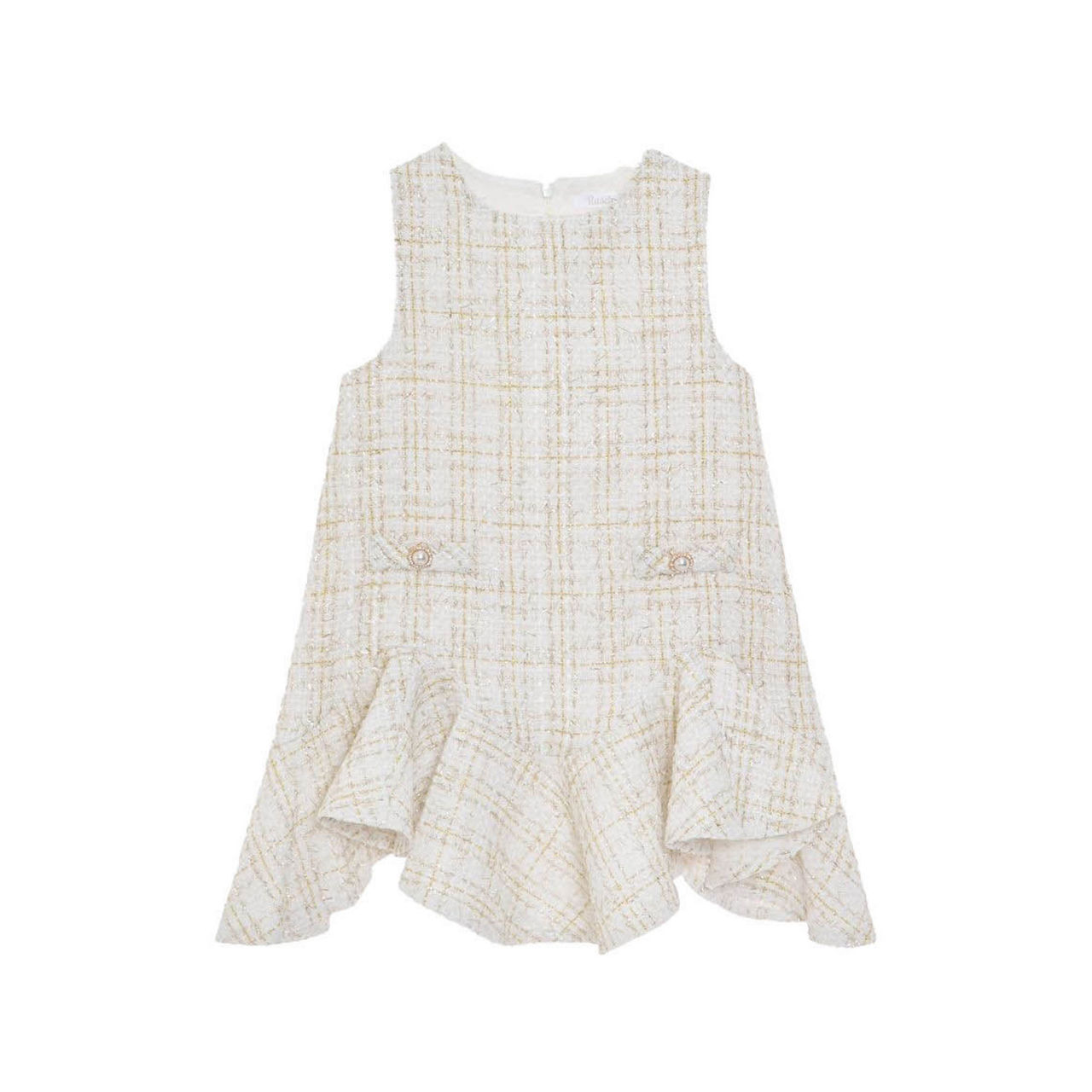 Asymmetric Tweed Dress Asymmetric Tweed Dress