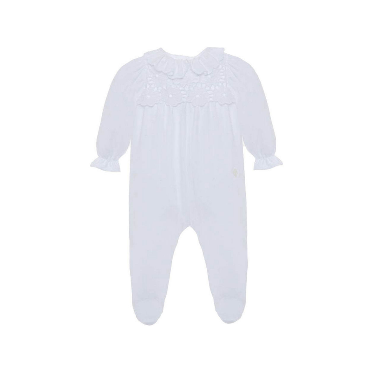Broderie Frill-Trim Babygrow Broderie Frill-Trim Babygrow