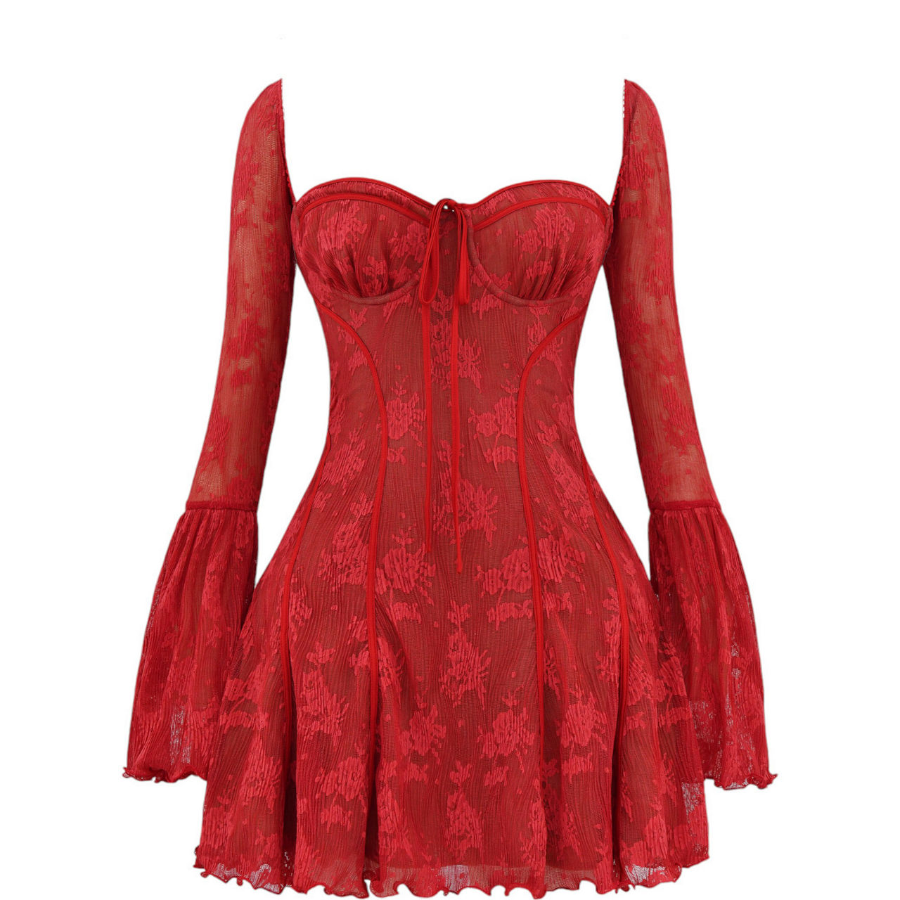 Analissa Lace Corset Mini Dress
