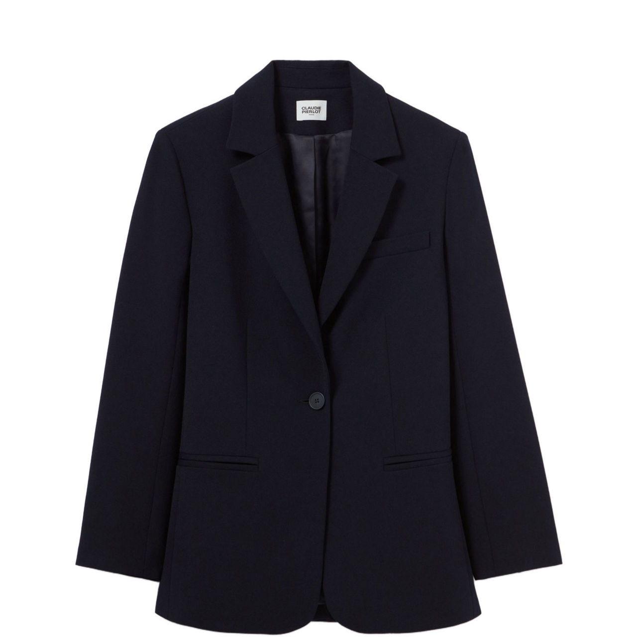 Single-Breasted Fitted Blazer