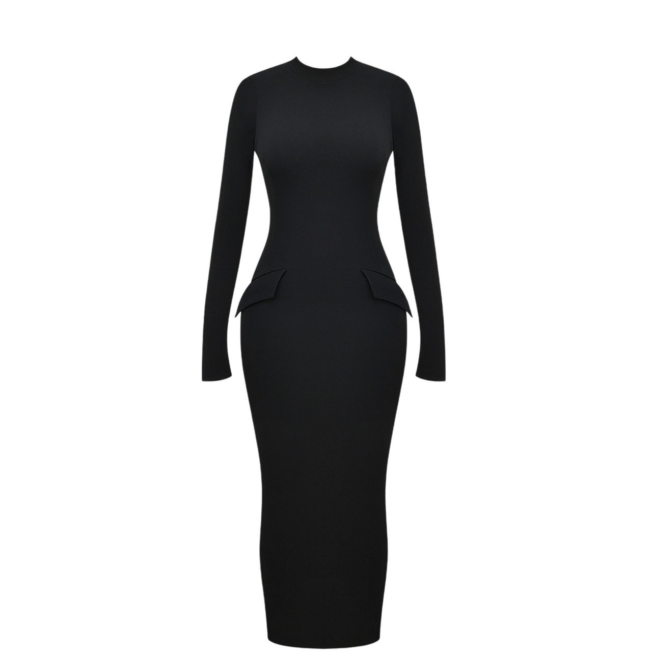 Marie-Louise Turtleneck Gown