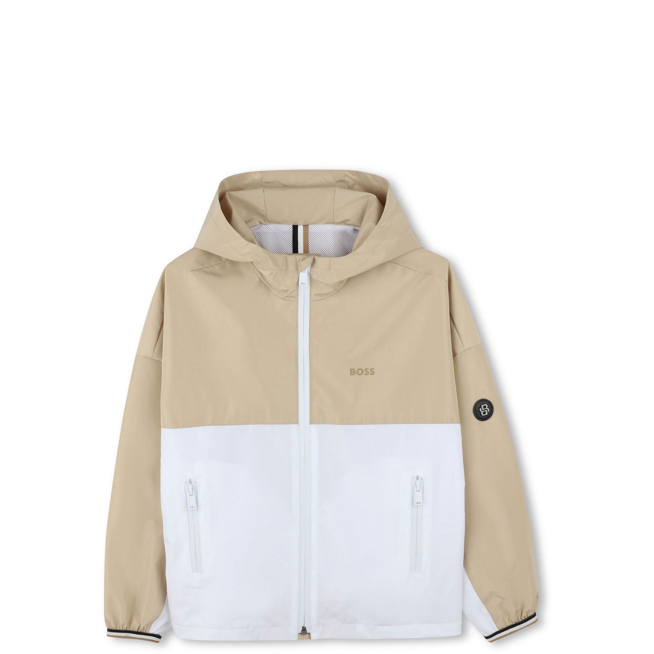 Logo Colour Block Windbreaker