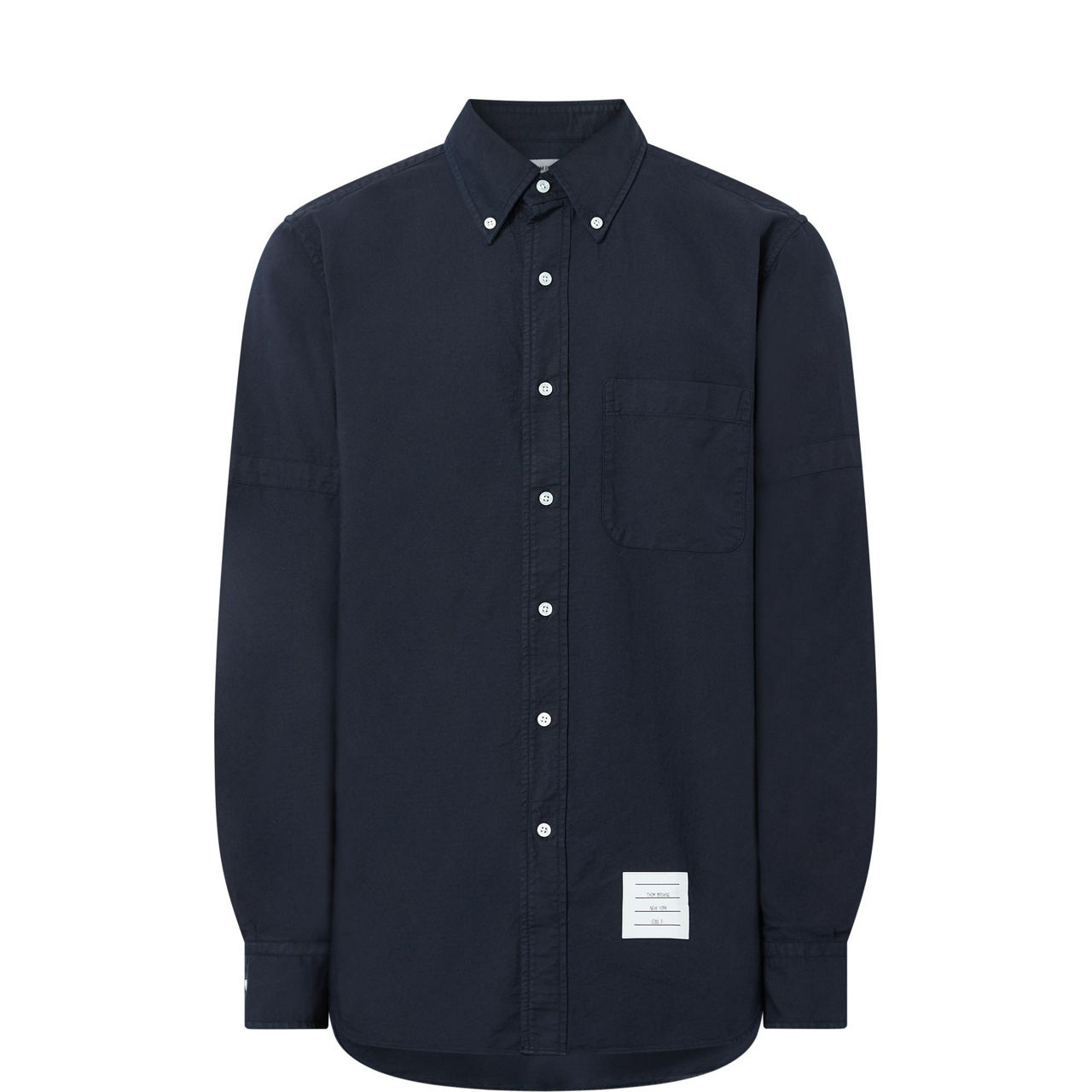 Casual Logo Patch Shirt