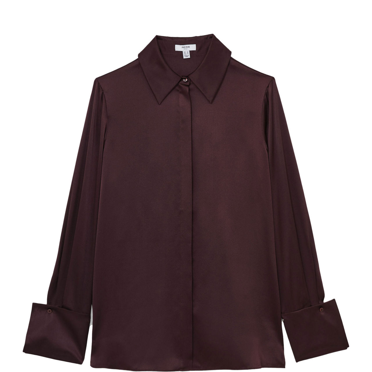 Button-Down Silk Shirt
