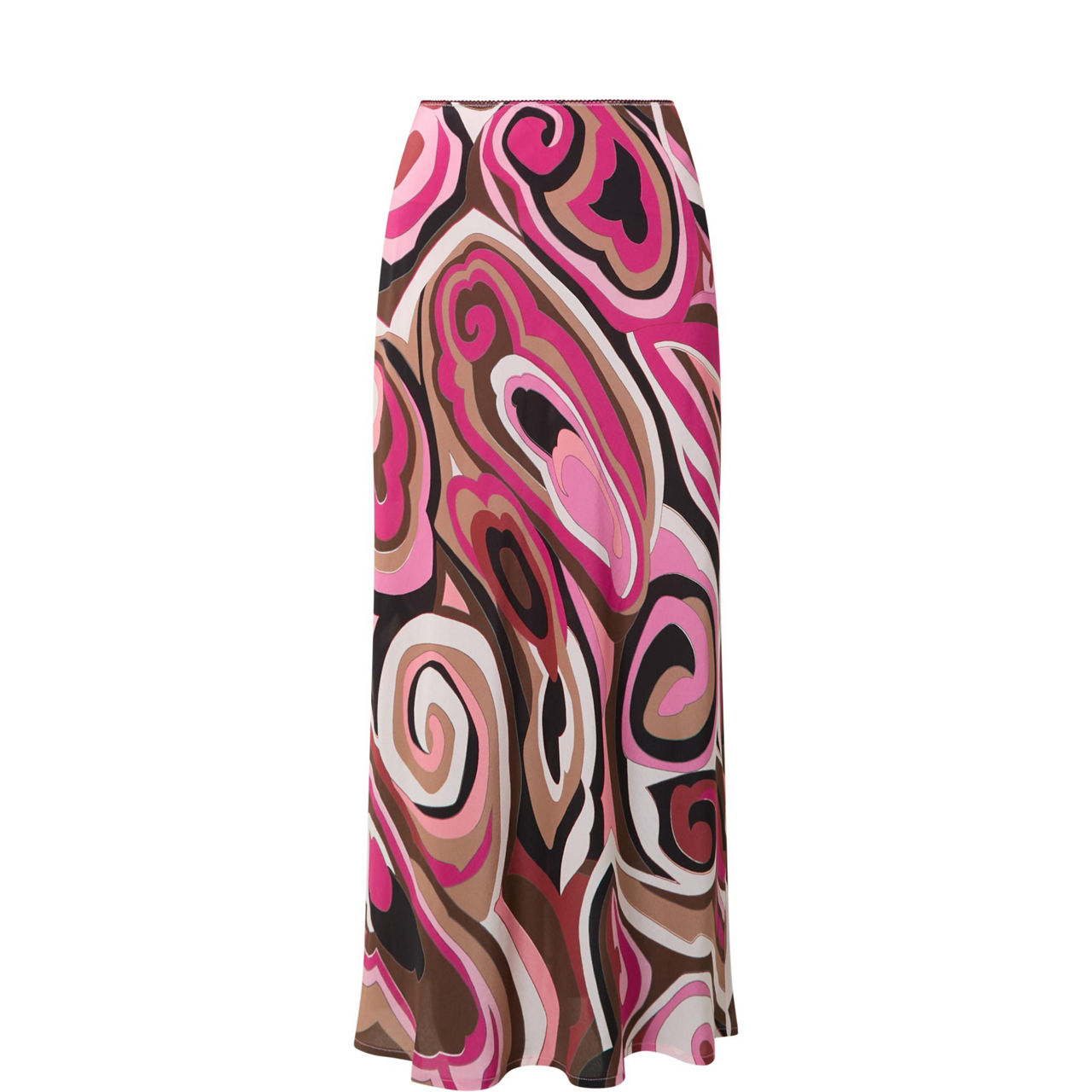 Ardith Marble Silk Skirt