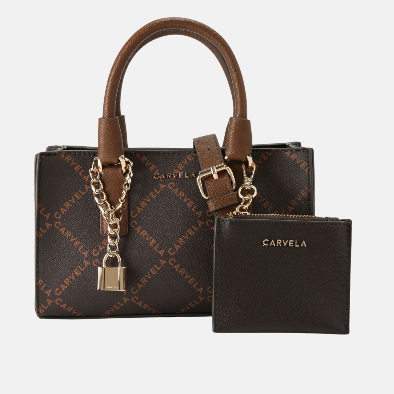 Latte East-West Tote Bag