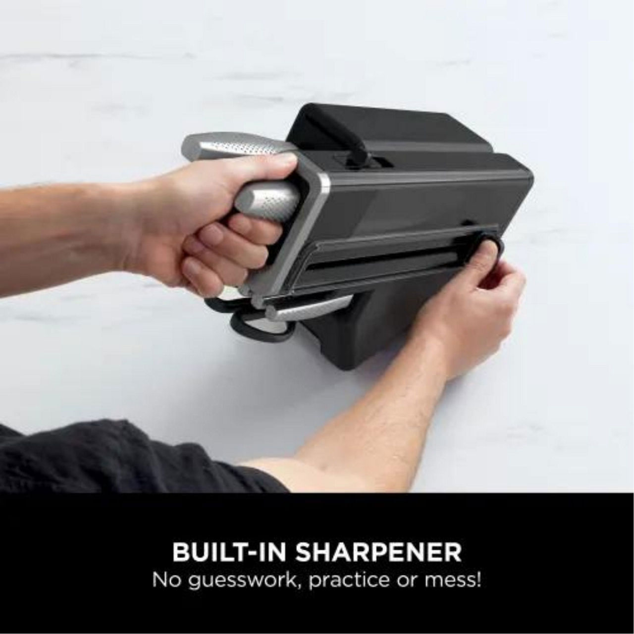 StaySharp Knife Block With Intergrated Sharpener 14 Piece Set StaySharp Knife Block With Intergrated Sharpener 14 Piece Set
