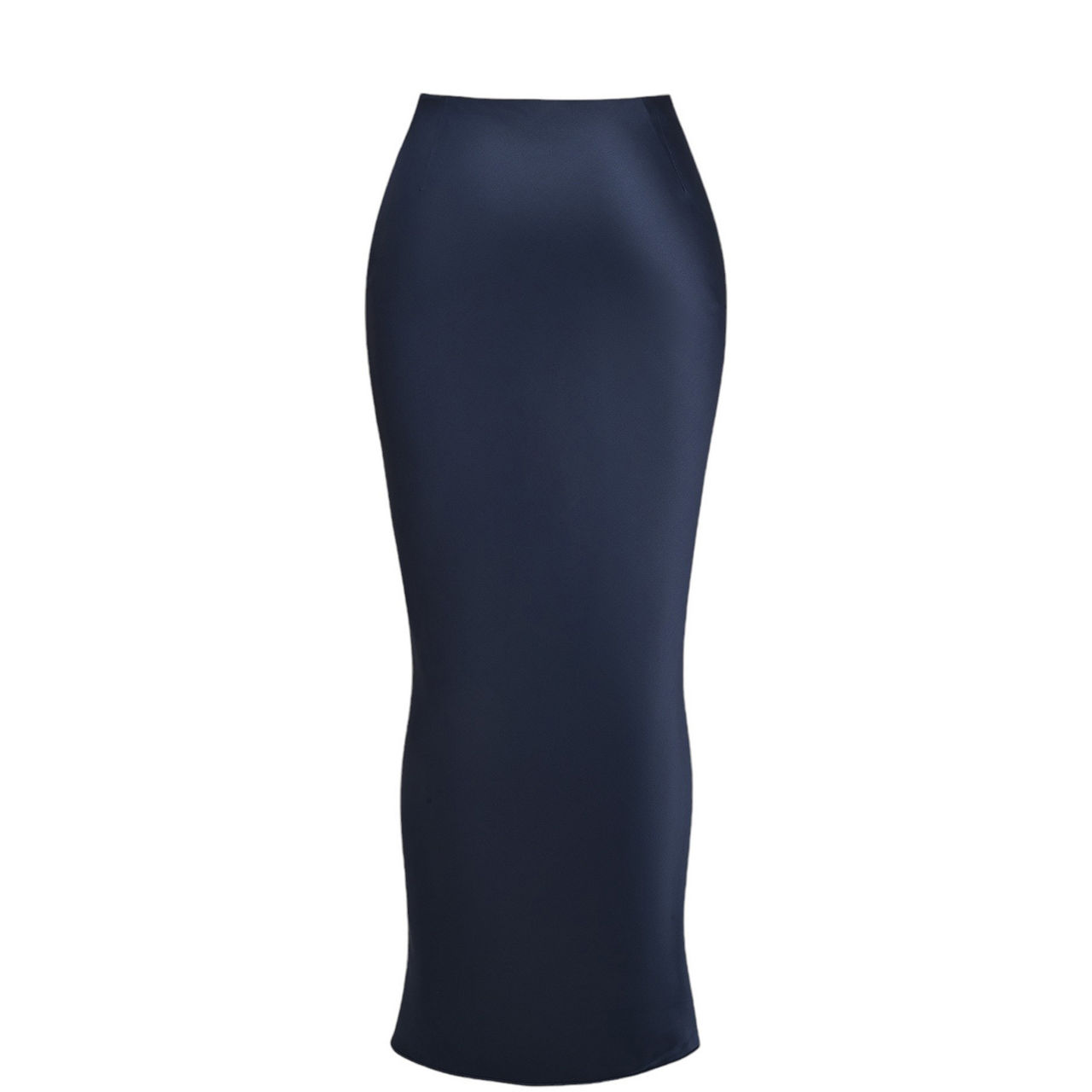 Charlene Satin Pencil Skirt