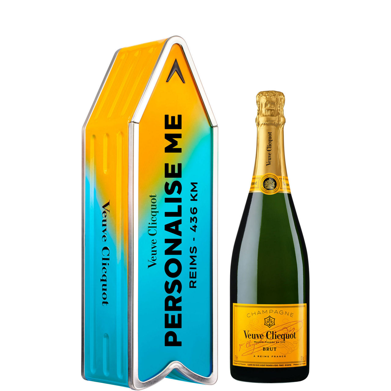 Capsule Collection Yellow Brut in Blue Arrow Tin