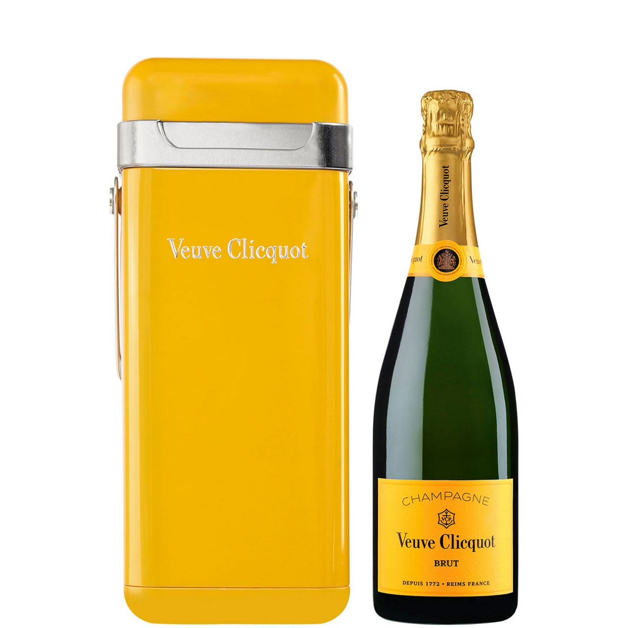 Yellow Label Brut with Cooler Box