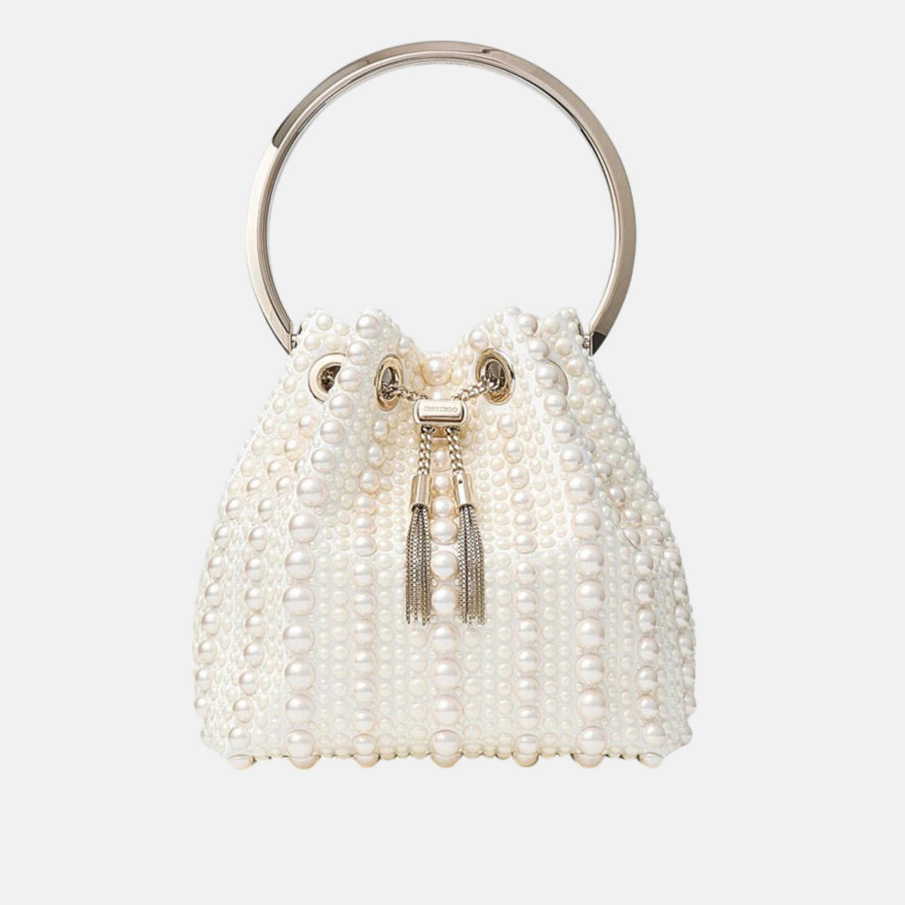 Bon Bon Satin Bucket Bag