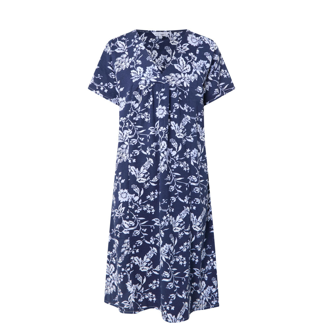 Midnight Fern Fleece Night Dress