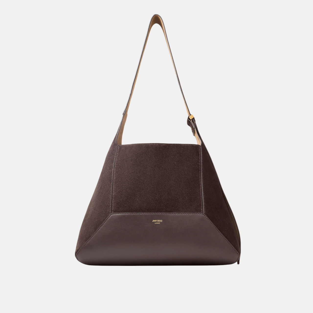 Diamond Medium Suede Hobo Bag
