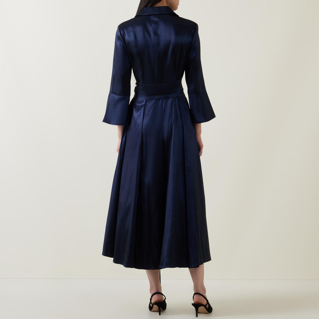 Belted Wrap Dress
