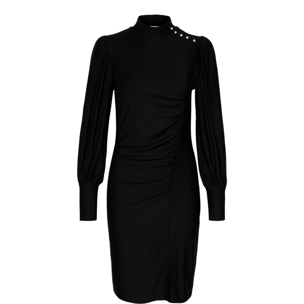 Rifa Button Detail Knitted Dress