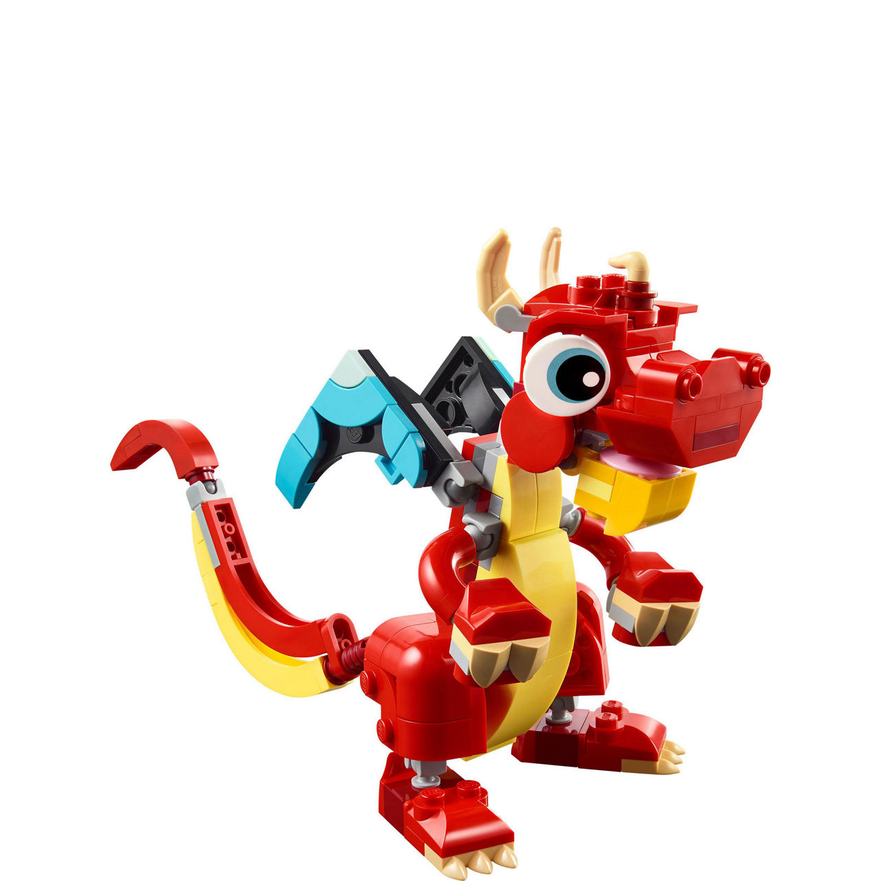 Red Dragon Toy Building Set