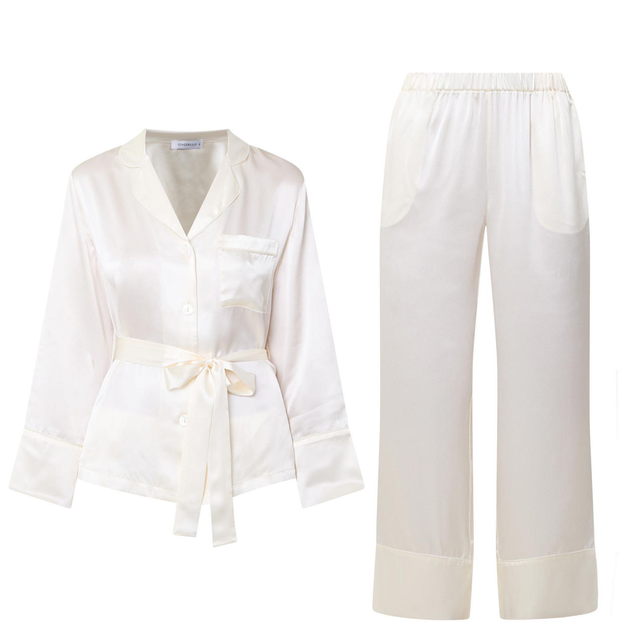 Emerald Silk Pyjama Set